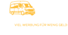 Kleinbus Werbung